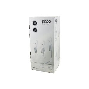 SİNBO SVC-8629 ( BEYAZ ) DİKEY ELEKTRİKLİ SÜPÜRGE ( ERGONOMİK KATLANABİLİR BORU ) ( 500W ) ( 90° DÖNEBİLEN BAŞLIK ) ( PRATİK HAZNE )*4