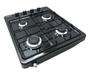 OREVO OR-204 ( 4LÜ ) ( N.G & DOĞALGAZLI & SİYAH ) EMAYE SET ÜSTÜ OCAK*1