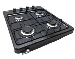 OREVO OR-204 ( 4LÜ ) ( LPG & SİYAH ) EMAYE SET ÜSTÜ OCAK*1