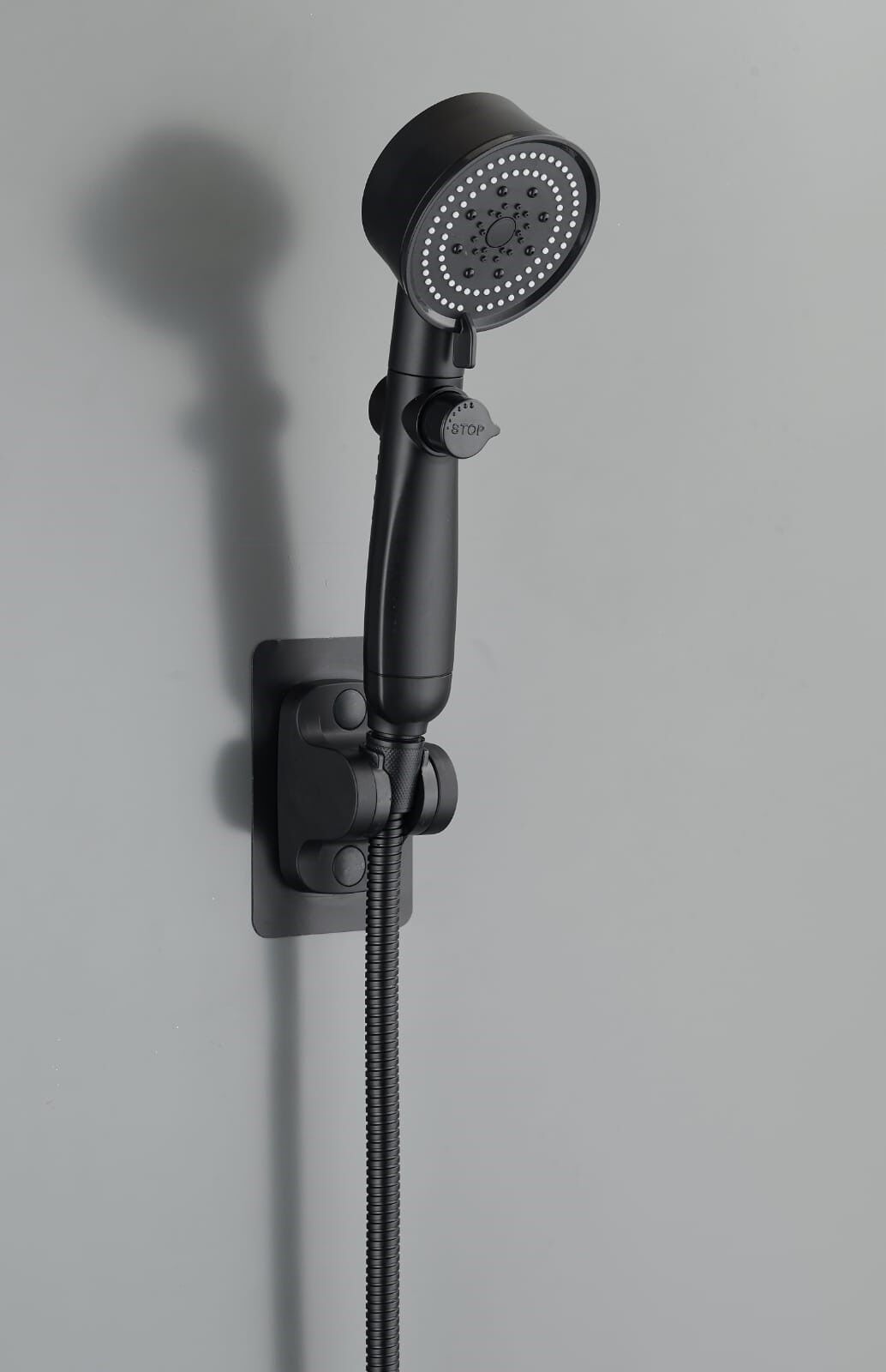 İBİCO ROYAL ( SİYAH ) ( PERVANELİ ) ( KADEMELİ ) ( STOPLU )  DUŞ BAŞLIK *100