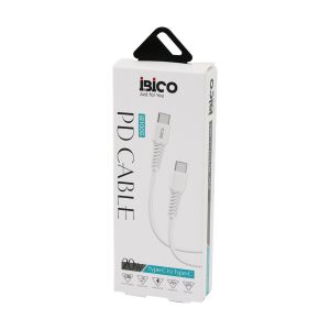 İBİCO İB-1005 ( TYPE-C TO=( TYPE-C ) ( KABLO ) ( HIZLI ) TELEFON ŞARJ & DATA KABLOSU=1MT ( 20W ) ( 3.4A )*10X1