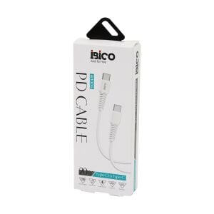 İBİCO İB-1005 ( TYPE-C TO=( TYPE-C ) ( KABLO ) ( HIZLI ) TELEFON ŞARJ & DATA KABLOSU=1MT ( 20W ) ( 3.4A )*10X1