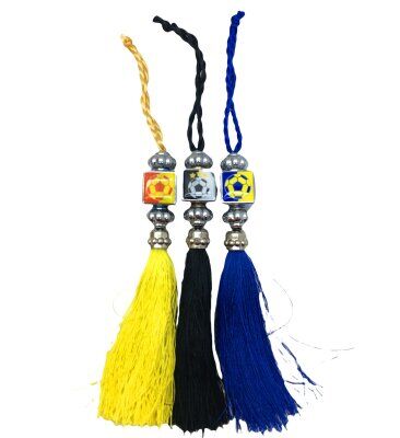 İBİCO TARAFTAR ( MİX ) OTO ARAÇ SÜSÜ PÜSKÜLLÜ*12X20