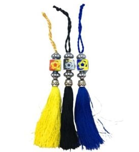 İBİCO TARAFTAR ( MİX ) OTO ARAÇ SÜSÜ PÜSKÜLLÜ*12X20