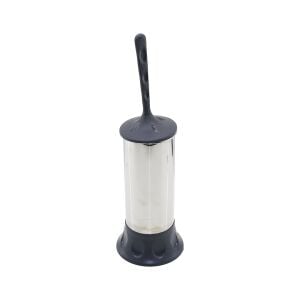 QS PLASTİK BERAY QS-456 BRY-0347 ( METAL ) KLOZET WC FIRÇA SETİ ( PLASTİK SAP & KAPAK )*24