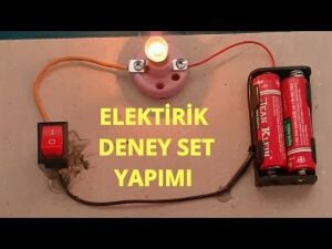 DOMİNİC İŞ EĞİTİMİ ELEKTRİK DENEY SETİ*10X20