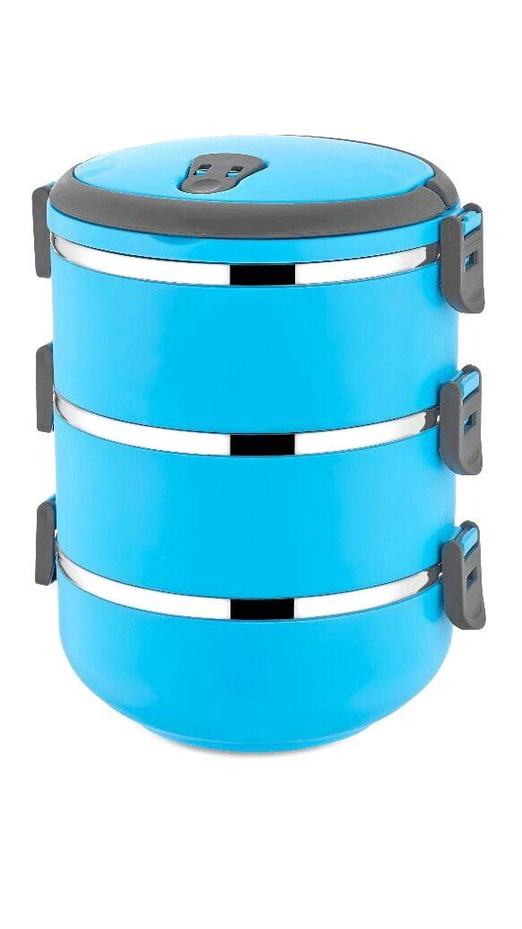 FRESHBOX ( MAVİ ) ( 3LÜ ) SEFER TASI SAKLAMA KABI ( 1.8LT )*24