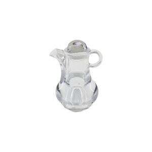 İBİCO İ22-167 -8016 ( MİNİ=50ML ) ( DEMLİK  MODELİ ) ( AKRİLİK ) YAĞDANLIK ( ŞEFFAF ) ( SİRKELİK & SOSLUK )*12X6