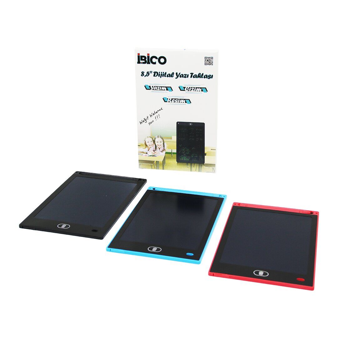 İBİCO İ11-012 ( 8.5'' ) ( DİJİTAL) YAZI TAHTASI TABLET ( YAZIM & ÇİZİM & RESİM ) ( PİLLİ ) ( LCD WRİTİNG TABLET )*200