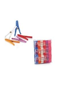 ZAMBAK ZP-101 ( 24PCS ) ÇİÇEK PLASTİK MANDAL*6X24