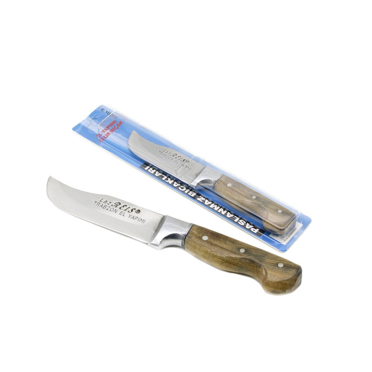 LAZ REİS SÜRMENE ( ET YÜZME ) ET BIÇAK & KURBAN ( BİLEZİKLİ & AHŞAP SAPLI )*200