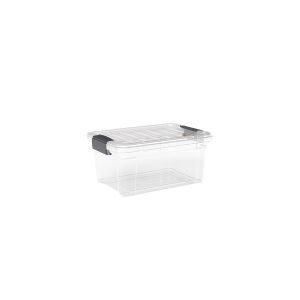 DÜNYA DP-33111-102 ( 1.75LT ) ( ŞEFFAF ) ÇOK AMAÇLI SAKLAMA KUTUSU & ORGANİZER ( KİLİTLİ KAPAK ) ( 140X204X97MM )*24=K