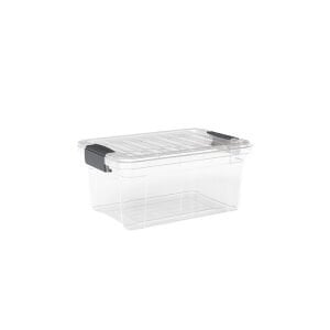 DÜNYA DP-33114-102 ( 10.5LT ) ( ŞEFFAF ) ÇOK AMAÇLI SAKLAMA KUTUSU & ORGANİZER ( KİLİTLİ KAPAK ) ( 250X360X166MM )*12=K