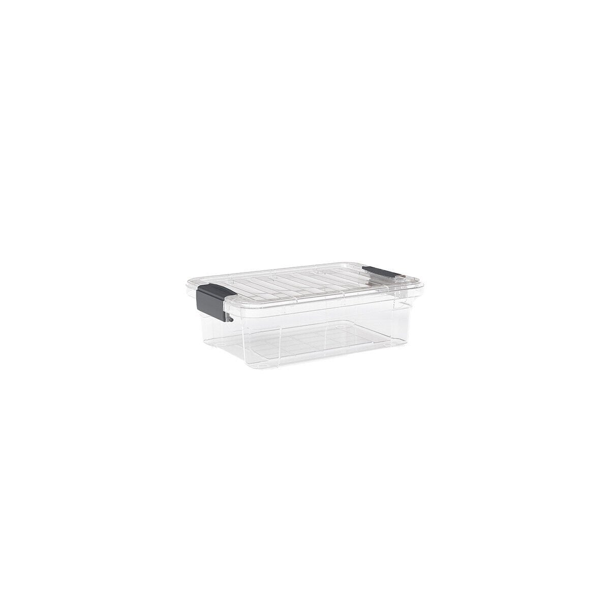 DÜNYA DP-33102-102 ( 2.2LT ) ( ŞEFFAF ) ÇOK AMAÇLI SAKLAMA KUTUSU & ORGANİZER ( KİLİTLİ KAPAK ) ( 248X170X80MM )*24=K