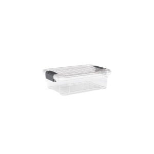 DÜNYA DP-33103-102 ( 4.25LT ) ( ŞEFFAF ) ÇOK AMAÇLI SAKLAMA KUTUSU & ORGANİZER ( KİLİTLİ KAPAK ) ( 305X210X100MM )*12=K