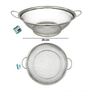 İBİCO İ22-416 ( 25CM ) ( METAL KULPLU ) TEL SEPET SÜZGEÇ*100