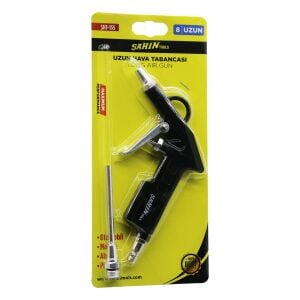 ŞAHİN TOOLS ŞHT-155 ( NO-8 | UZUN ) HAVA TABANCASI ( 4-6 BAR BASINÇLI ) ( 1/4'' REKOR )*10X10