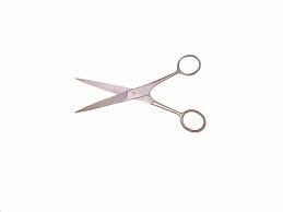 BOLEX GÜMÜŞ  NO-5 GÜMÜŞ BIYIK BERBER MAKASI*12X50