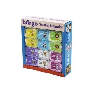 PANGO PNG-7330 SEVİMLİ SABUNLAR (MİNİ=1.2-1.5CM) (SEYAHAT & PİKNİK & OKULDA) (160PCS ± 10) (MİX:KALP& YVRLK&ÇİÇEK)*36X40
