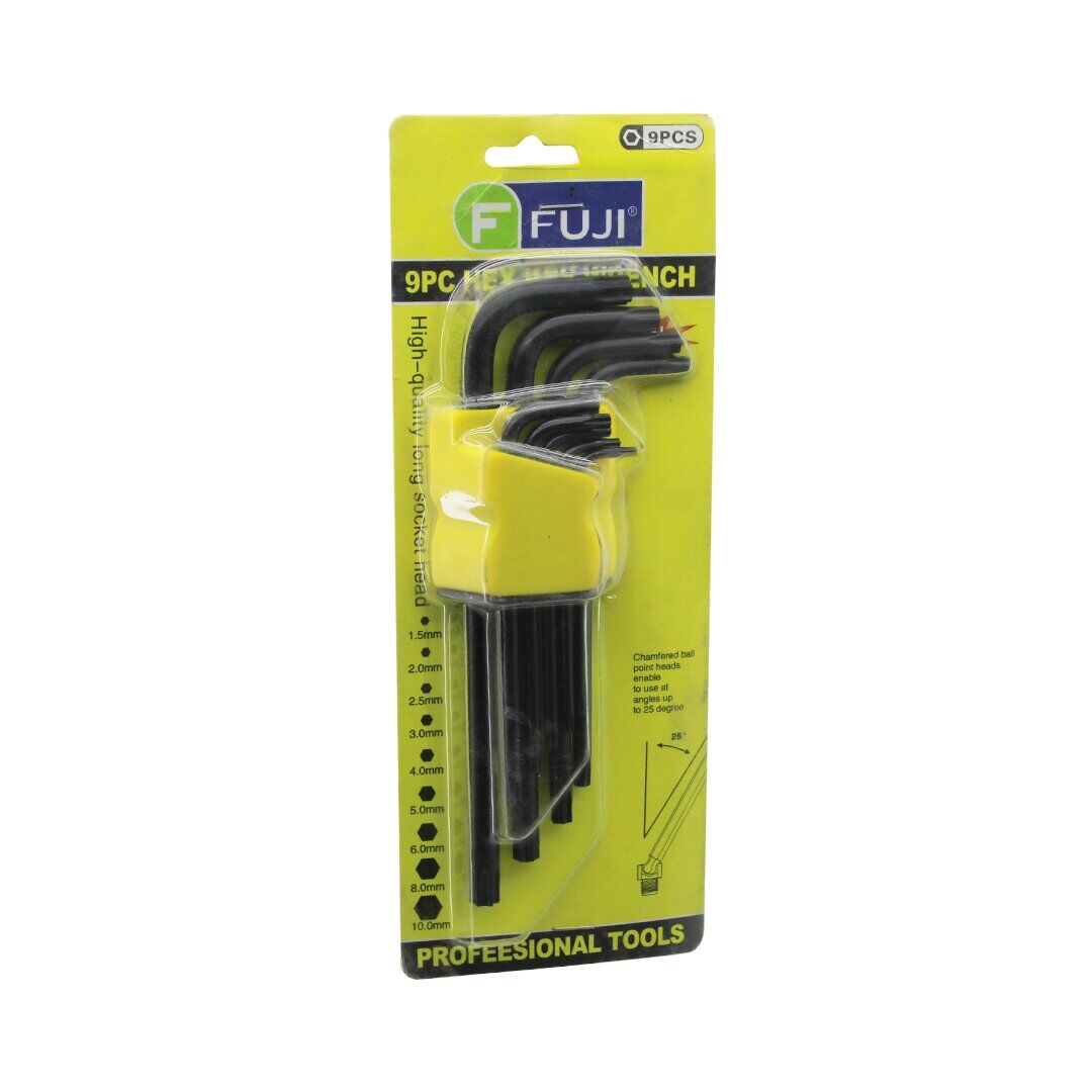 FUJİ ( 9PCS ) ( SİYAH ) ( UZUN & YILDIZ ) ALYAN ( T-10-15-20-25-27-30-40-45-50 )*150