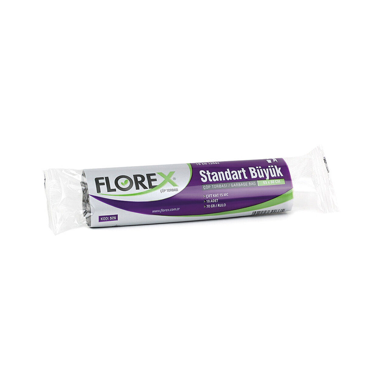 FLOREX-526 ( STANDART BÜYÜK ) ( 10PCS ) 65X80CM.ÇÖP TORBASI*50=K