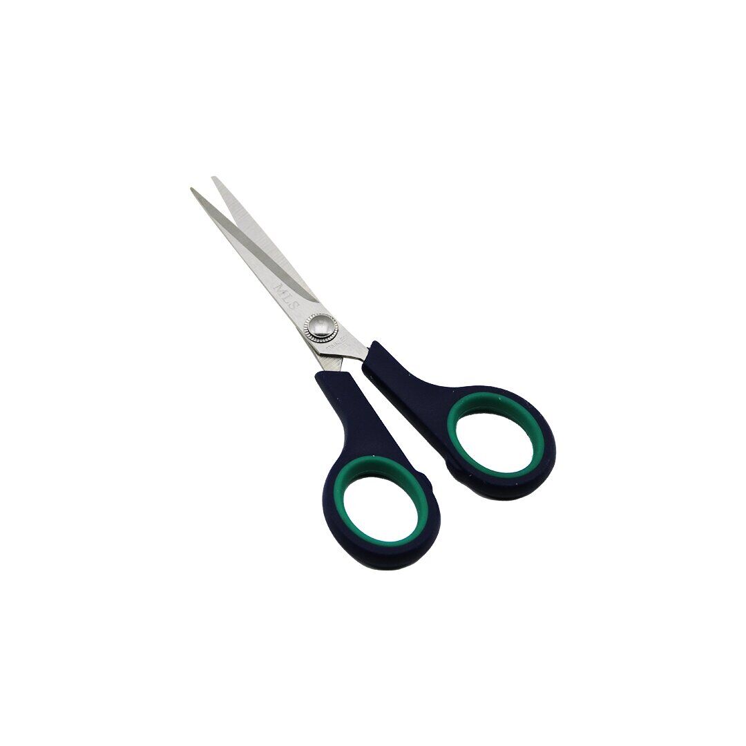 TAKSUN C-2005T ( 51/2'' & 14CM ) KÜÇÜK YEŞİL & LACİVERT MAKAS*12X40