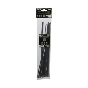 İBİCO İ13-112 ( 25PCS ) ( 4.6X300MM ) ( METAL ) CIRT KELEPÇE ( KABLO BAĞI ) ( PASLANMAZ ÇELİK )*24X16