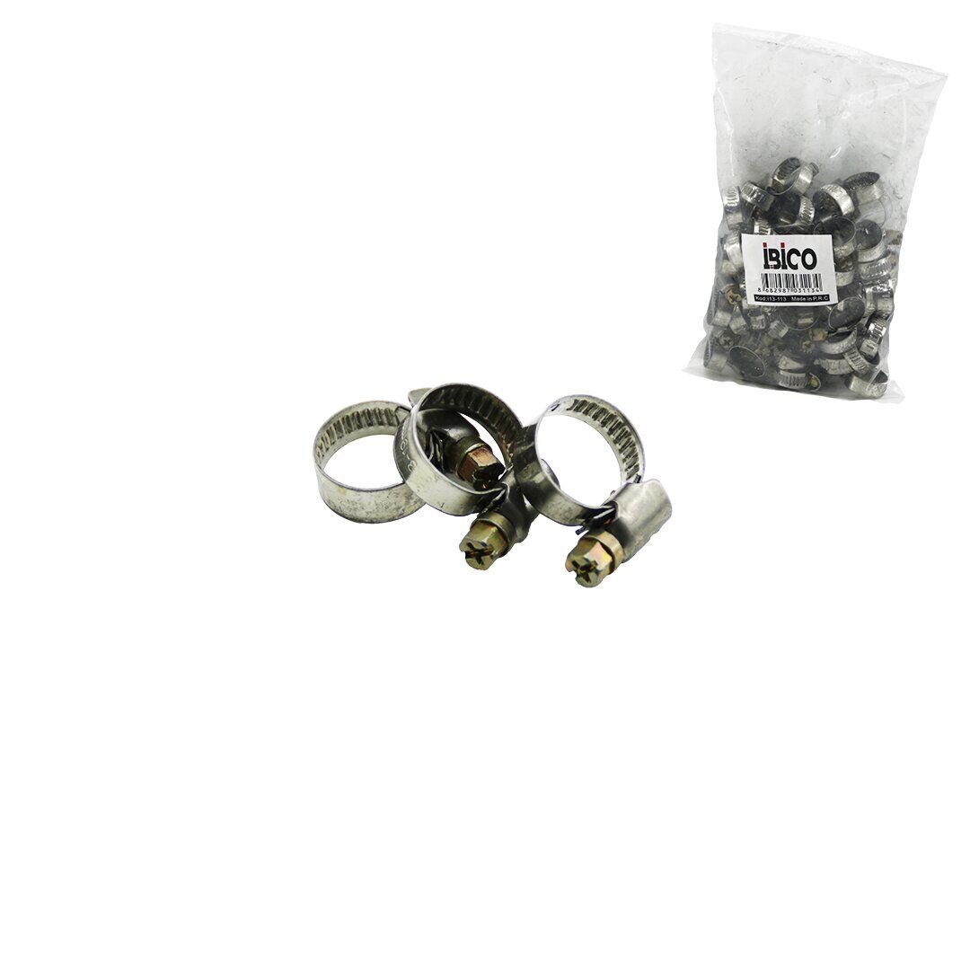 İBİCO İ13-113 ( 13-19MM ) METAL HORTUM KELEPÇE ( TORK AYARLI & AYARLANABİLİR KLİPS )*50X60