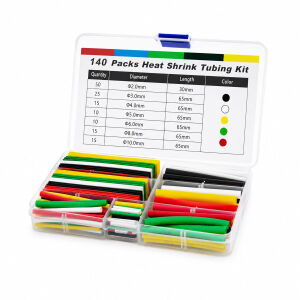 İBİCO İ13-115 ( 140PCS ) MAKARON KABLO TAMİR SETİ ( ISIYLA BÜZÜŞMELİ DARALAN HORTUM )*240