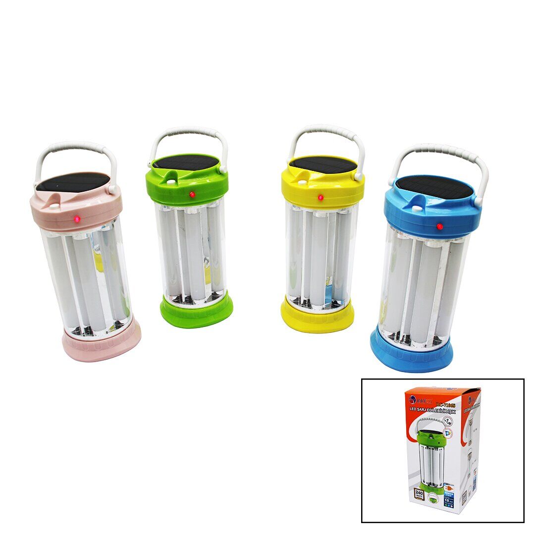 RANCHİ RC-7106-S ( 40W X 6 TÜP ) SOLAR ŞARJLI & FİŞLİ LED IŞILDAK FENER 240W*40