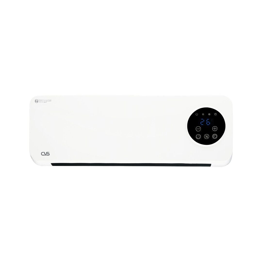 CVS DN-3053 ( KUMANDALI ) ( SOĞUK & SICAK ) ( DUVAR TİPİ ) FANLI ELEKTRİKLİ ISITICI ( SOBA ) ( LED DOKUNMATİK DİJİTAL EKRAN ) ( 2000W )*1