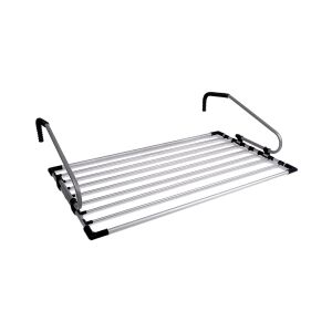 ESPECİAL ( BALKON ) ( ALÜMİNYUM ) ÇAMAŞIR KURUTMALIK ( KATLANABİLİR ) ( AYARLANABİLİR SEVİYE )  ( 10MT. & 5KG. ASMA KAPASİTESİ )*10=K