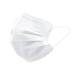 HD MASK ( BEYAZ ) ( 50PCS ) MEDİKAL CERRAHİ YÜZ MASKESİ ( TEK KULLANIMLIK & 3 KATLI )*1X48
