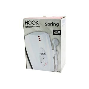 HOOK HK-410 SU ISITICI ELEKTRİKLİ ŞOFBEN (3 KADEMELİ & YANMAZ İÇ KABLO TAKIM) (7000W) (50-60HZ)*6