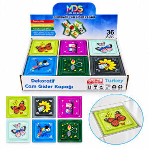 MDS DEKORATİF ( CAM & İNCE ) GİDER KAPAK*36X5