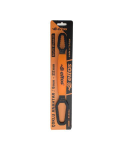 ELTOS ECA-622 ÇOKLU ANAHTAR ( SİYAH ) ( 6MM - 22MM ) ( ÇİFT TARAFLI=M6----M13 & M14----M22MM )*6X12