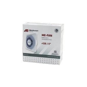 MUTLUSAN-001 211 000 120 00 00 ME-FAN (120) (5'') BANYO TUVALET HAVALANDIRMA ASPİRATÖRÜ (15W) (1900RPM) (120M3/H)*20