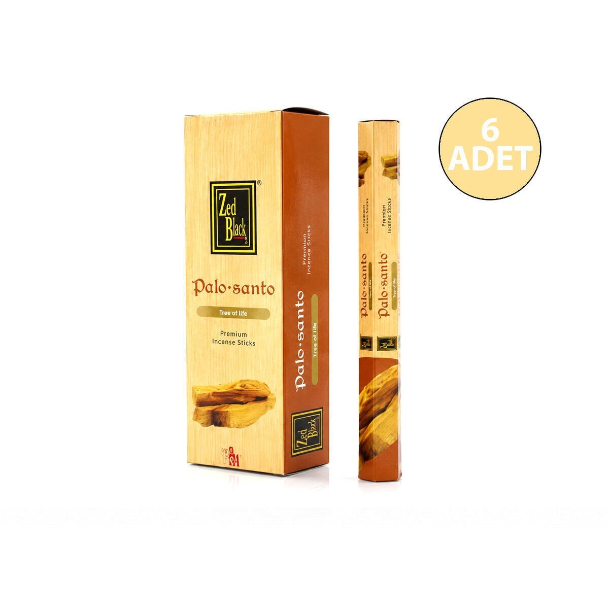 ZED BLACK ( PALO-SANTO & ODUNSU ) ( ÇUBUK ) TÜTSÜ*6X50