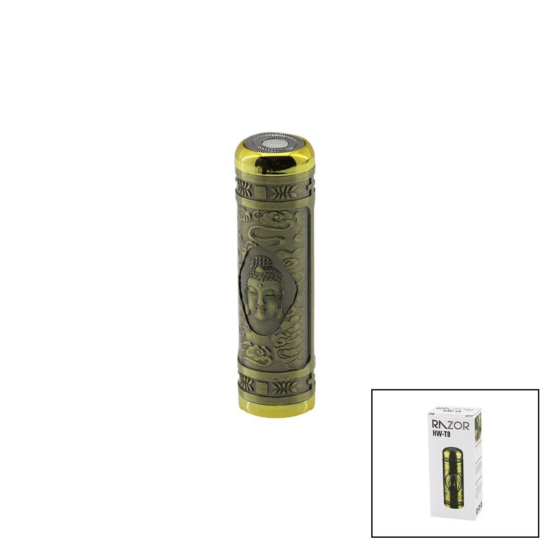 RAZOR HW-T8 ( MİNİ=CEP MODEL ) (GÜNLÜK SIFIR SAKAL) KESME TRAŞ MAKİNESİ (USB ŞARJLI) (BASKILI METAL GÖVDE) (3W) (500mAh)*200