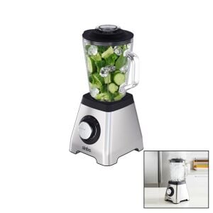SİNBO SHB-7519 (TURBO) DOĞRAYICI BLENDER (BUZ KIRICI) (6LI BIÇAK=PASLANMAZ ÇELİK & 1.5LT CAM HAZNE) (2 KADEME HIZ) (400W) (18000 DEVİR/DK) (HAZNE=1.6LT)*4