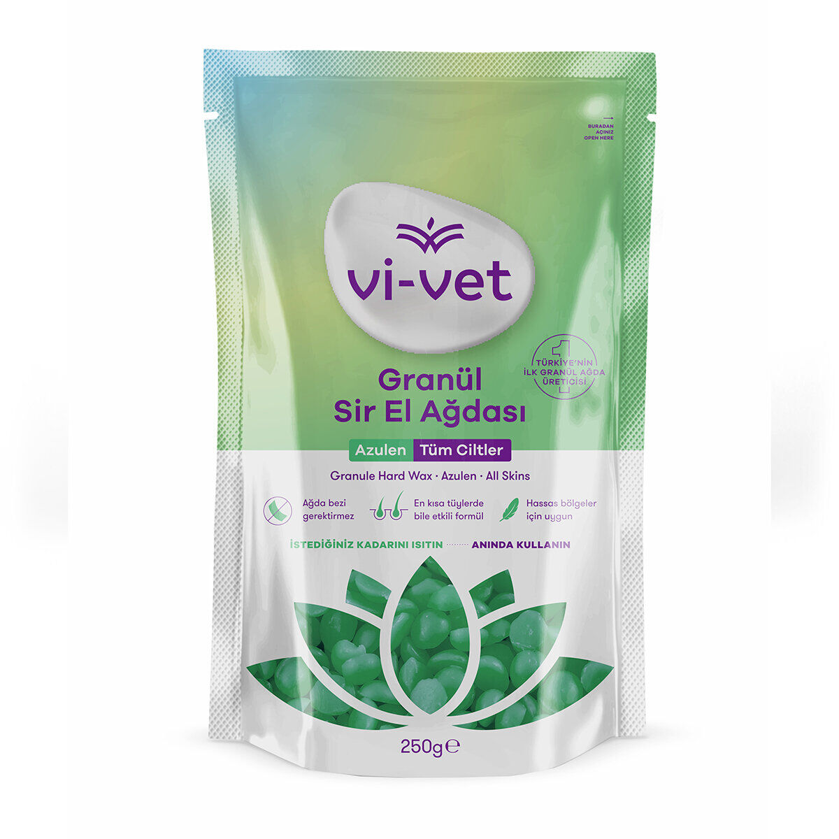 Vİ-VET GRANÜL AZULEN SOYULABİLİR  AĞDA 250GR*24