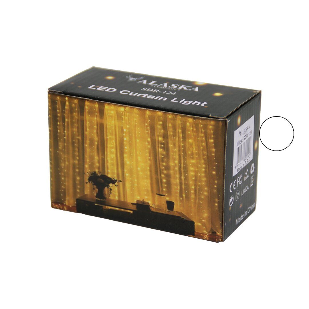 ALASKA SDR-LED-124 ( RGB ) ( 3X3MT ) ( USB & KUMANDALI ) TEL PERDE LED & DEKOR LAMBA*100