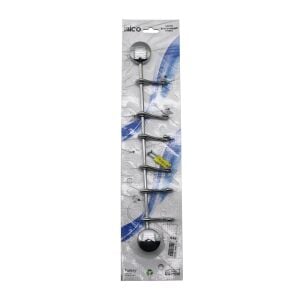 İBİCO BANYO BNY-548 ( 6 KOLLU ) ( KROM ) BANYO ASKISI ( VİDALI MONTAJ )*50