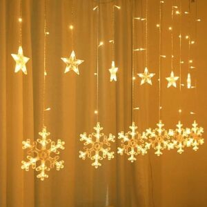 ALASKA SDR-LED-113 ( GÜN IŞIĞI & KAR TANE ) ( 3MT & FİŞLİ ) ( EKLEMELİ & FONKSİYONLU ) LUX SARKIT PERDE LED & DEKOR LAMBA*50