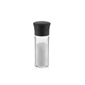 QLUX C-00223 GRINDER JARR ( 112CC ) ( CAM HAZNELİ & PLS.KAPAKLI ) TUZ & BAHARAT ÖĞÜTÜCÜ*12X1