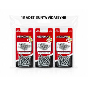 MEDALYAN DL-06 ( 4X40 ) ( 15PCS ) SUNTA VİDASI*12X12