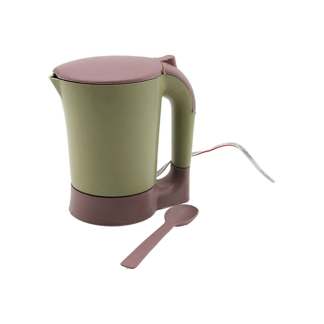 COFFE MACHİE ( EKO ) ( PLASTİK ) ( SU ISITICISI ) KETTLE ELEKTRİKLİ CEZVE ( PLASTİK KAŞIKLI )*30=K
