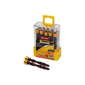 DMAX-4564 ( PZ2 X 65MM ) ( ÇİFT YÖNLÜ ) ( YILDIZ ) MIKNATIS UÇLU BİTS*10X120