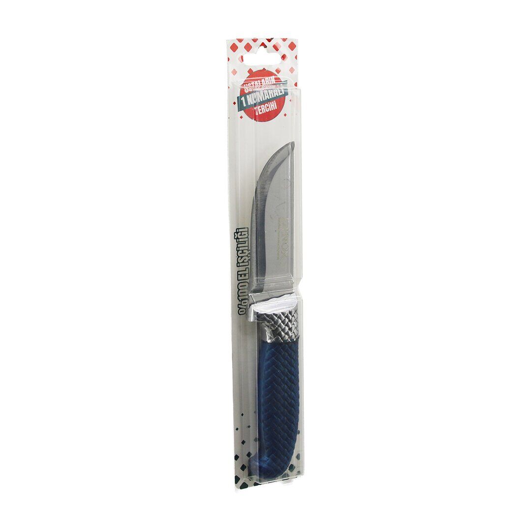 ERİNOX B-320Y BP-320Y ( NO-0 ) ( BİLEZİKLİ ) ( YÜZME ) ( KASAP ) ET BIÇAK & KURBAN ( RENKLİ PLASTİK KAYMAZ SAPLI ) ( %100 EL İŞÇİLİK )*15X1