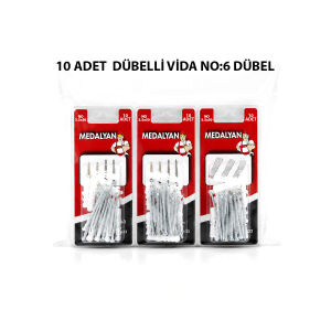 MEDALYAN DL-33 ( 3.5X50 ) ( 10PCS ) DÜBELLİ VİDA*12X12